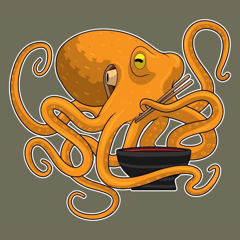 Octopus Ramen Bowl