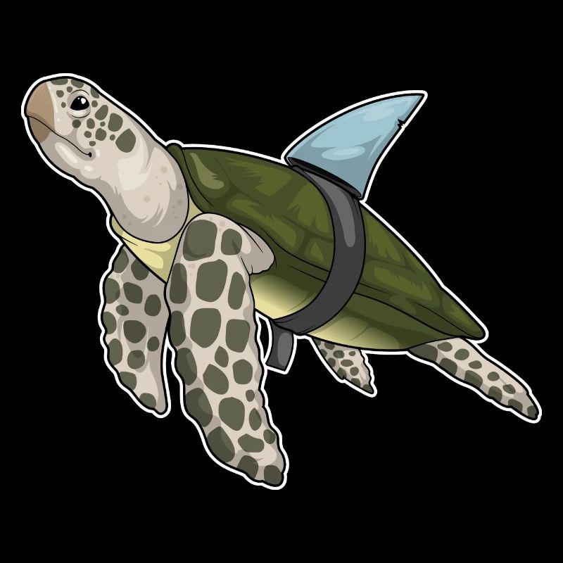 Turtle Shark Fin