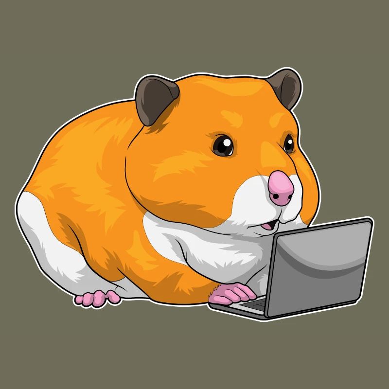 Hamster Laptop