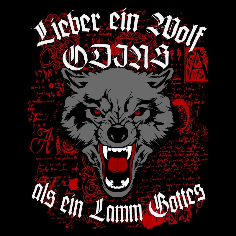 Wikinger Wolf Odins