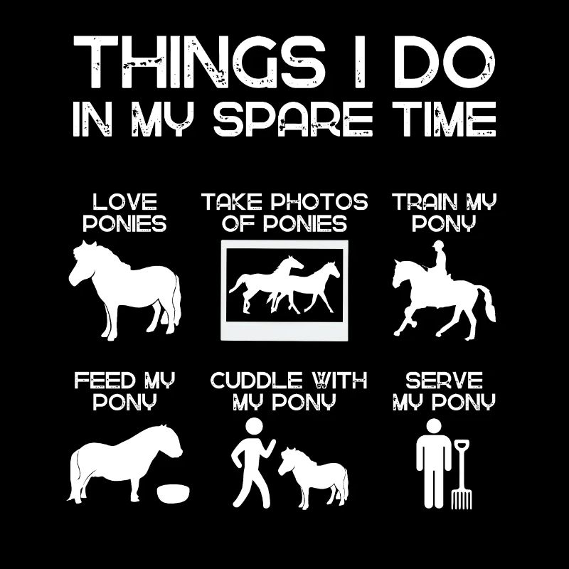 ! Ce que je fais pendant mon temps libre avec mon poney