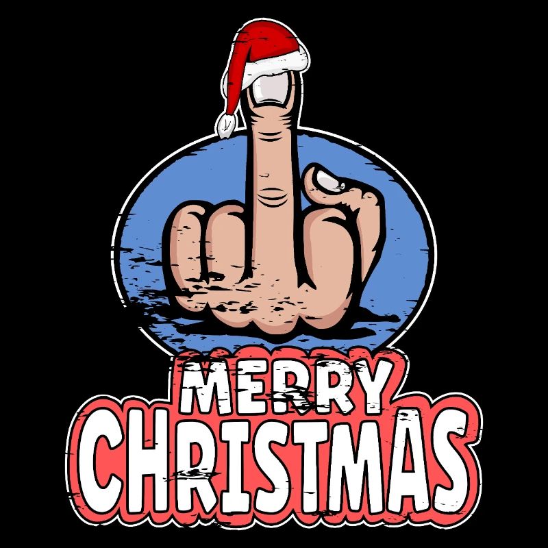 Joyeux Noël Majeur Doigt Dard