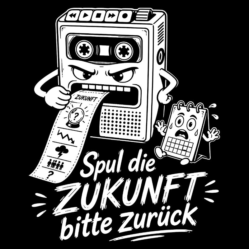 Spul die Zukunft bitte zurück