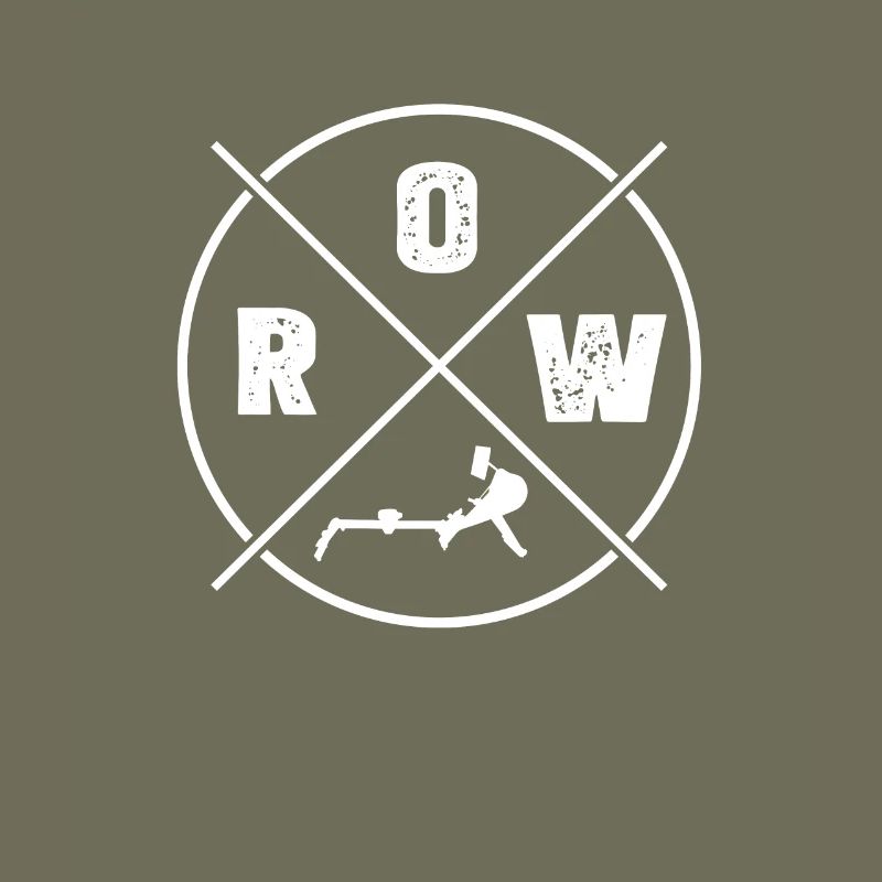 Rameur Éléments d’aviron Drôle d’ergomètre d’aviron