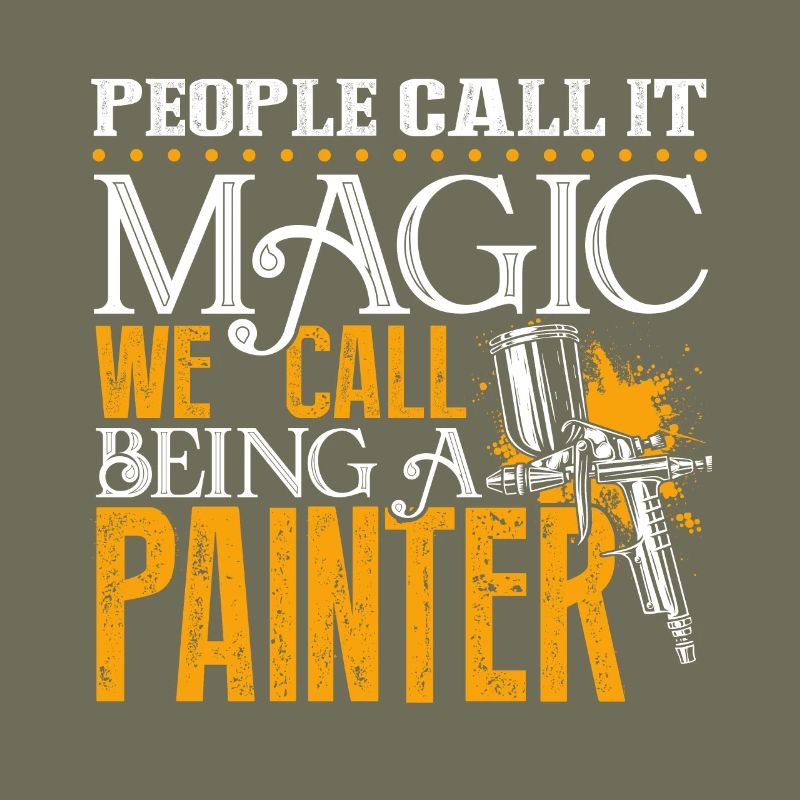 Painter Being A Painter