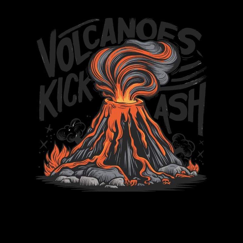 Volcan – Cendres, lave et feu