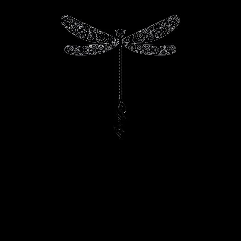 Glückslibelle Lucky Dragonfly