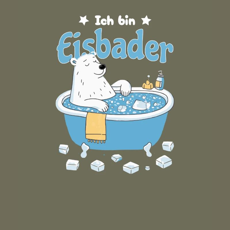 Der Eisbader – Kältetherapie Eisbär bei Eisbad