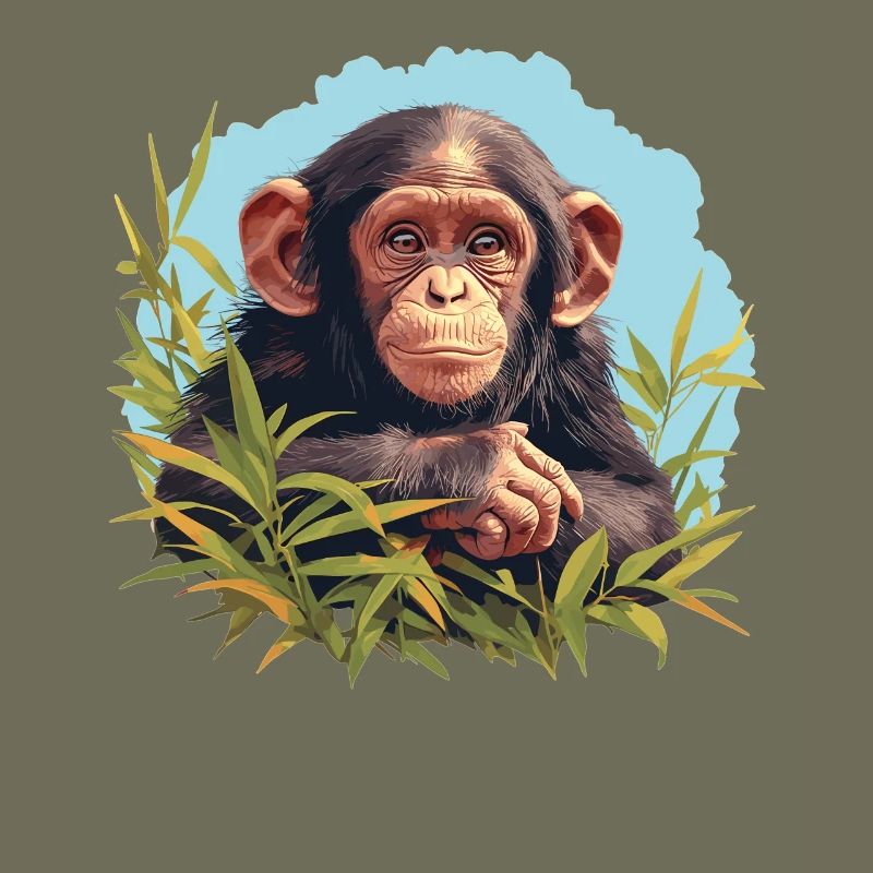 Chimpanzee Schimpansen Schimpanse