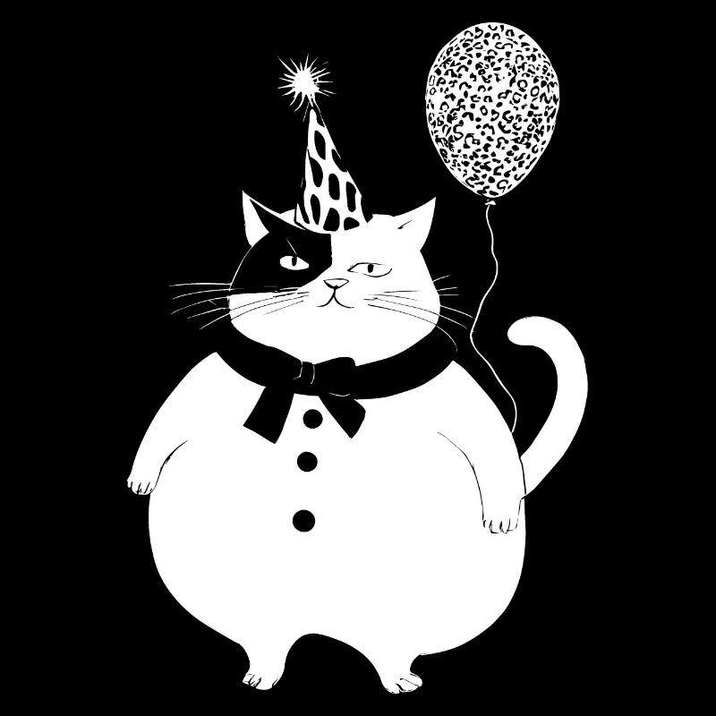 Cat celebrates birthday