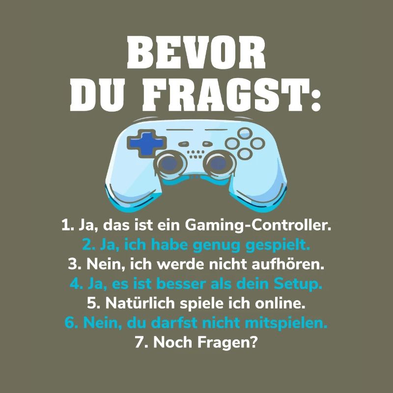 Bevor Du Fragst Gaming Controller Zocker