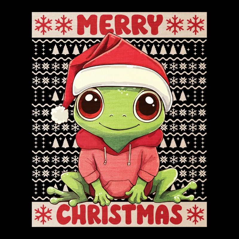 Grenouille Moche Noël Noël Doux