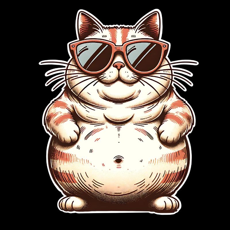 Dicke Coole Katze
