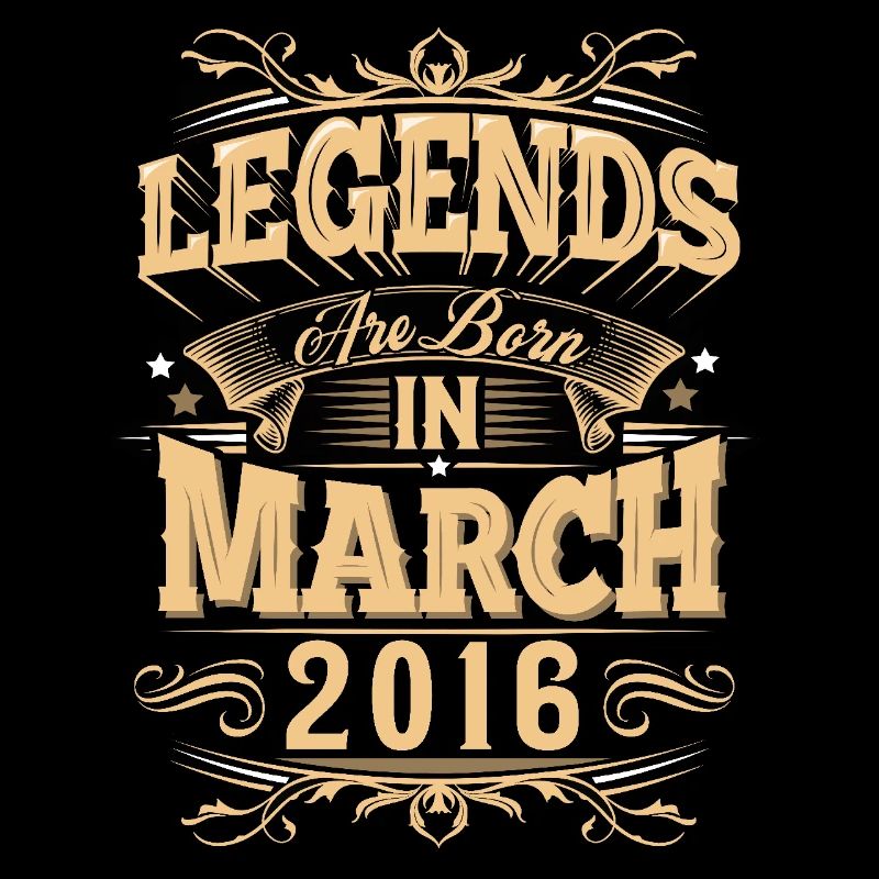 Mars 2016 Anniversaire Légende