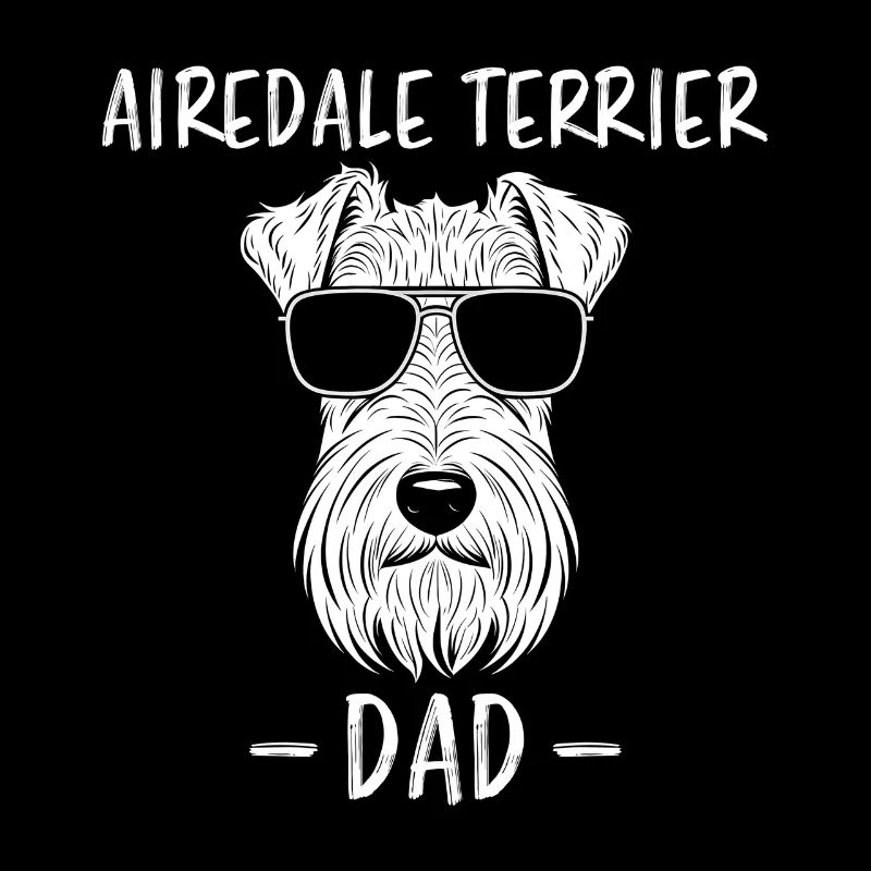 Airedale Terrier Spruch Airedale Terrier Geschenk