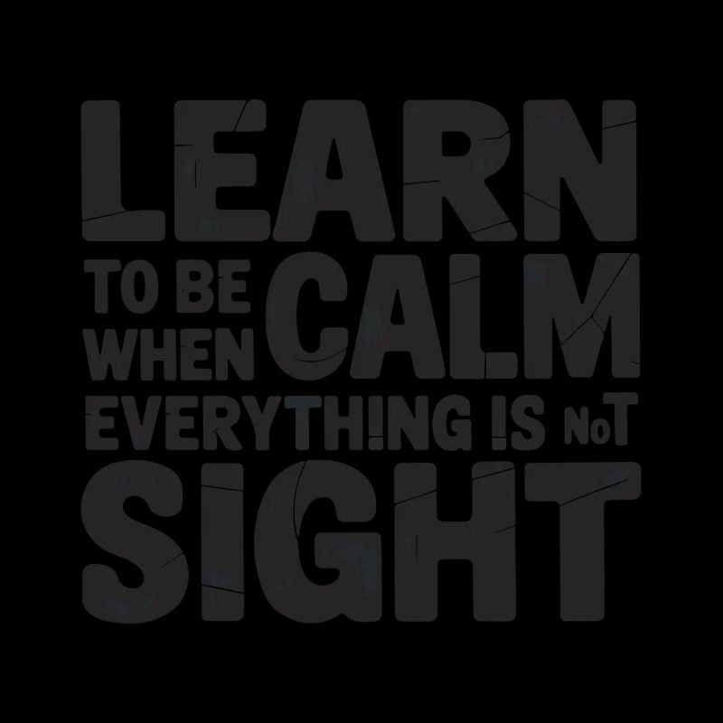 COOL TSHIRT, LEARN CALM