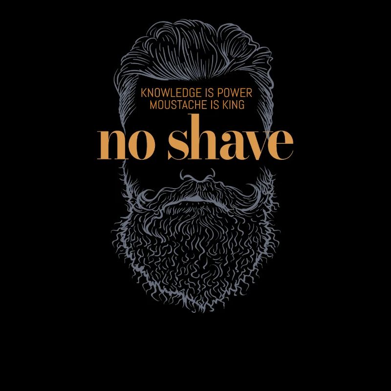 Pas de rasage de barbe Conception graphique Pas de rasage Barbe Graphique