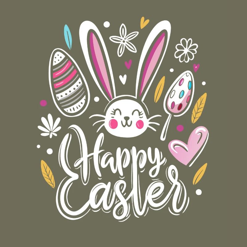 Happy Easter - Easter Bunny - Easter Egg - Gift