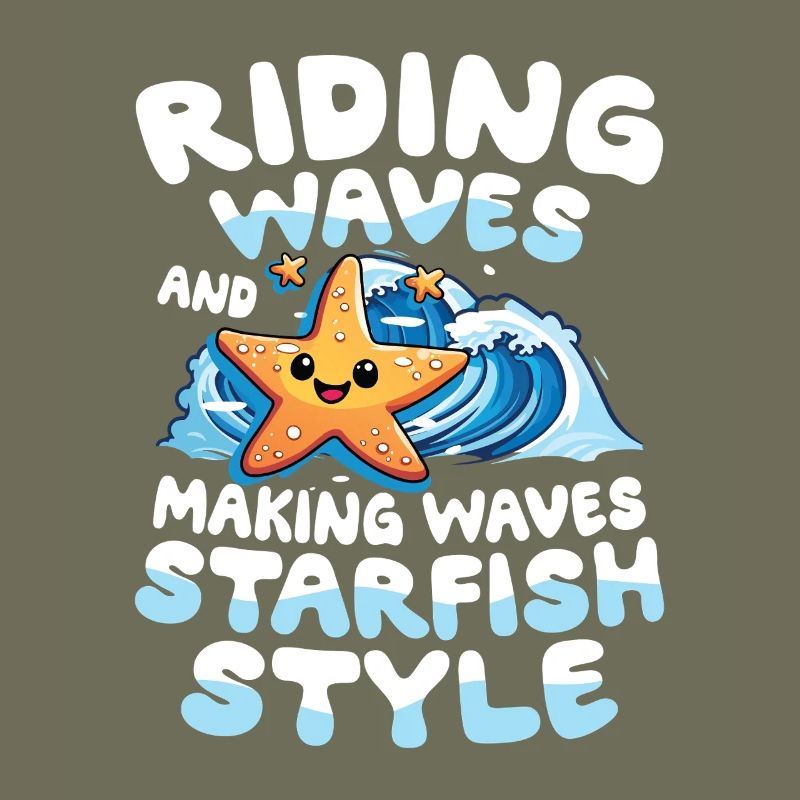 Riding Waves And Making Waves Starfish Style