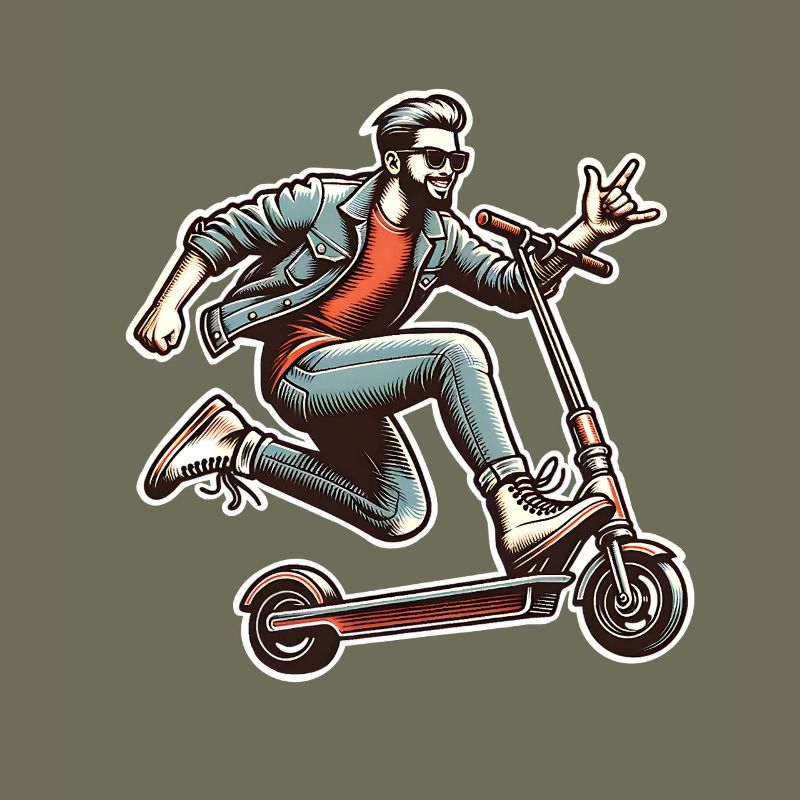 Tretroller E-Scooter E-Roller