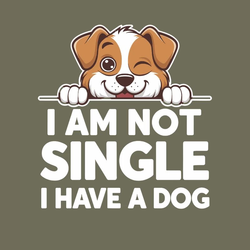 Ich Bin Nicht Single, Ich Habe Einen Hund -