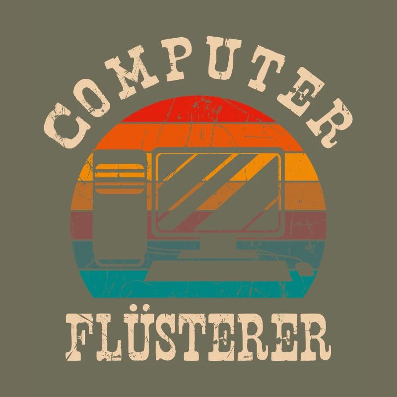 Computer Flüsterer Retro Gamer Nerd Programmierer