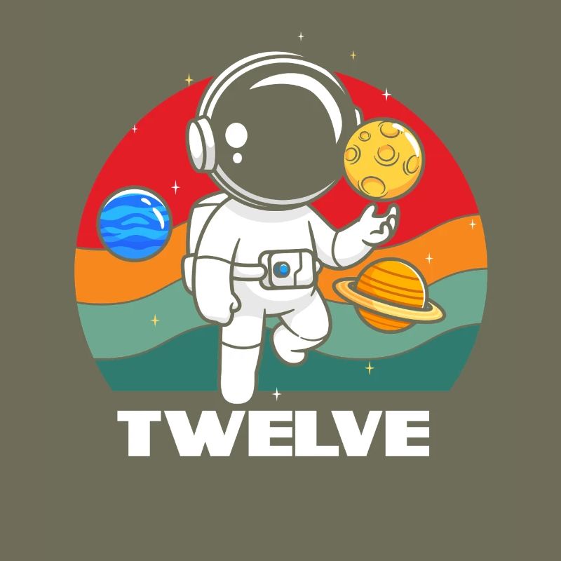 Aventure d’anniversaire de douze ans d’astronaute