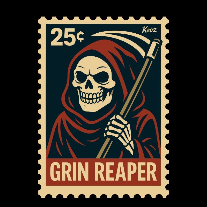 Der grinsende Sensenmann