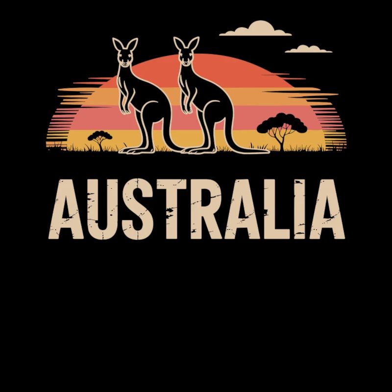 Australia Retro Look