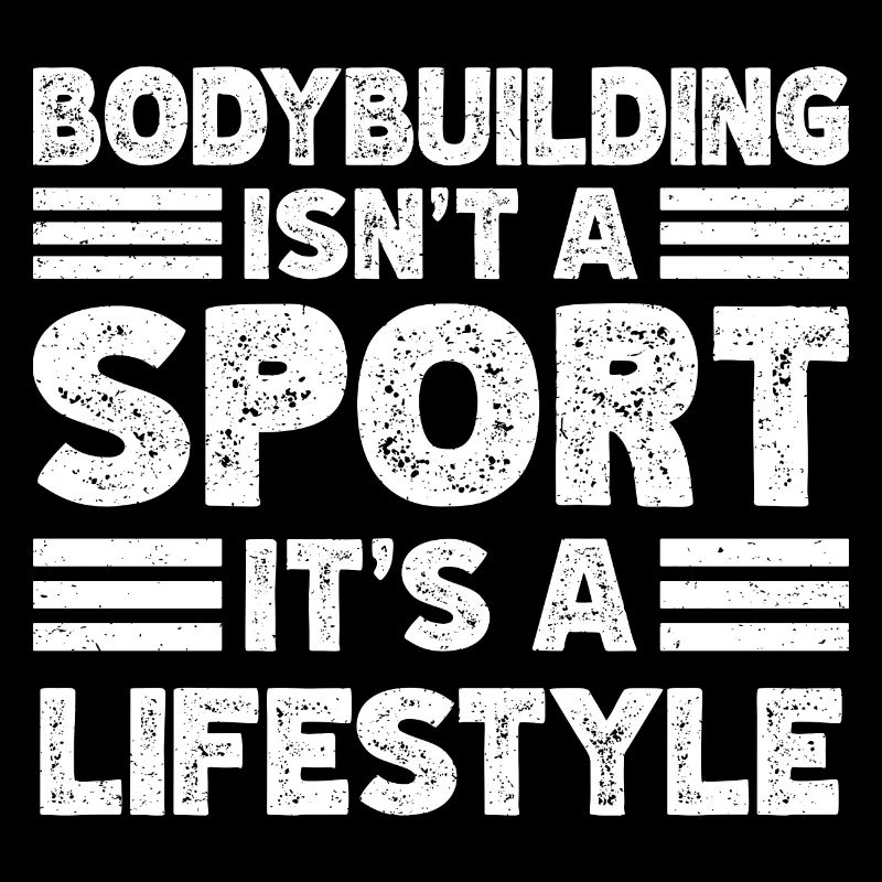 Le bodybuilder de dynamophilie n’est pas un mode de vie sportif