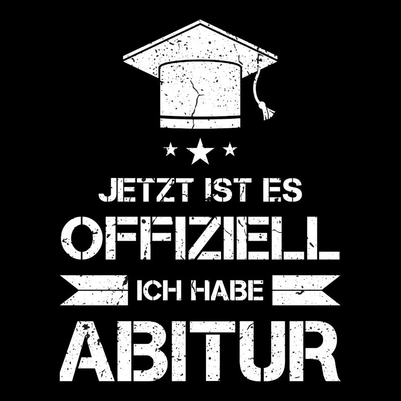 Abitur Abi Abschluss Prüfung geschafft Geschenk