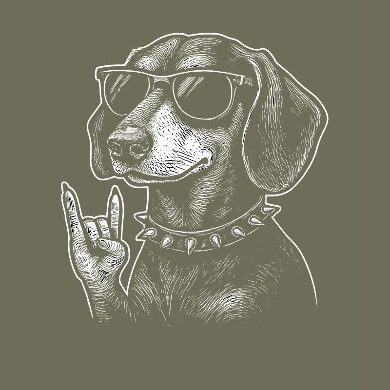 Rock’n’Roll Dackel – Hund mit Stil