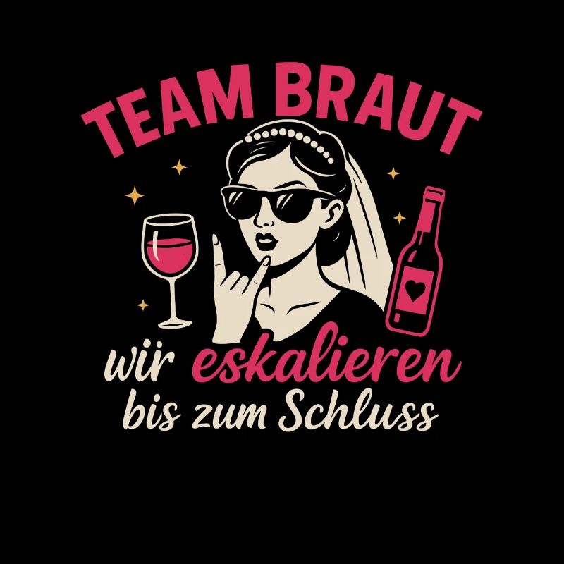 Team Bride – Enterrement de vie de garçon avec style