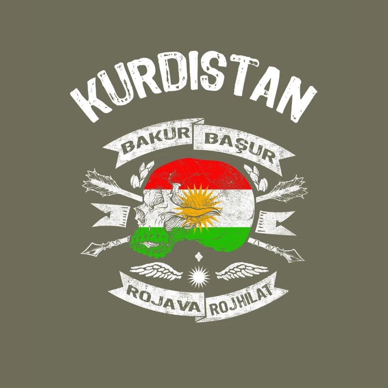 Kurdistan Flag Bakur Bashur Rojava Rojhlt Newroz