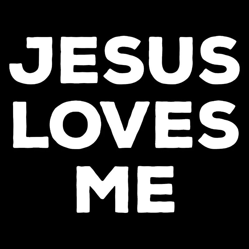Jesus liebt mich Glaube Hoffnung Religion
