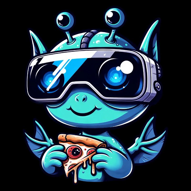 Alien Sci-Fi VR Pizza Party, Alien Amusement