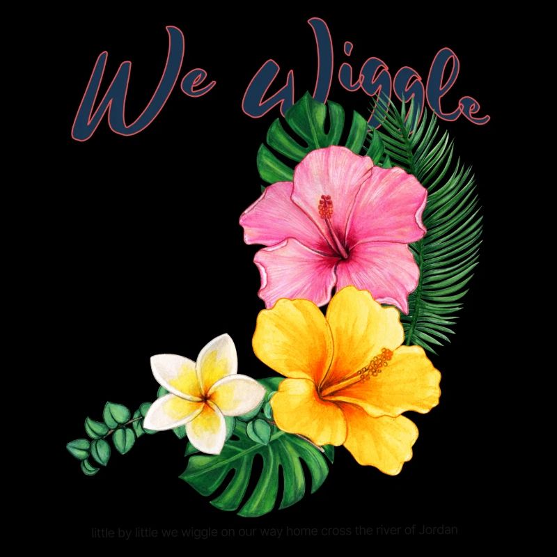 Nous remuons la fleur tropicale d’hibiscus