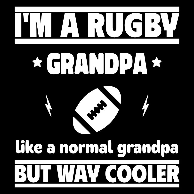 Je suis un papy de rugby comme un papi, mais en plus cool