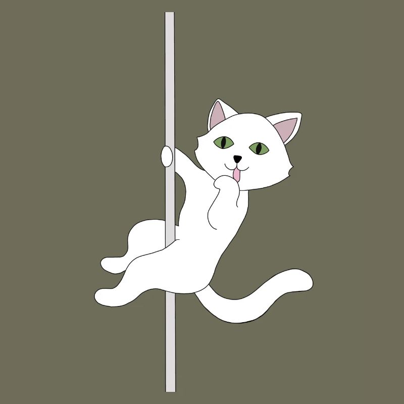 Danse de poteau de chat