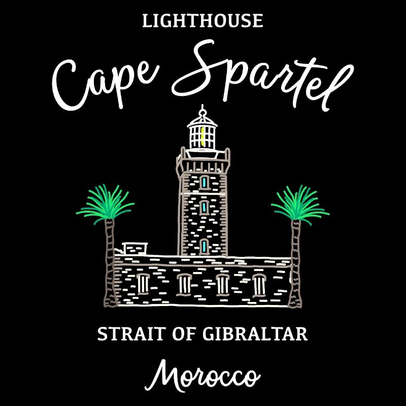 Marokko, Leuchtturm Kap Spartel, Gibraltar