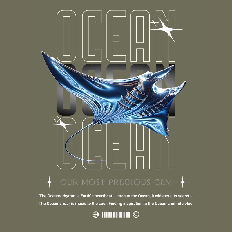 Trésor précieux de la Manta de l’Océan