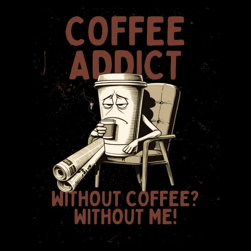 Coffee Addict – Ohne Kaffee ohne mich