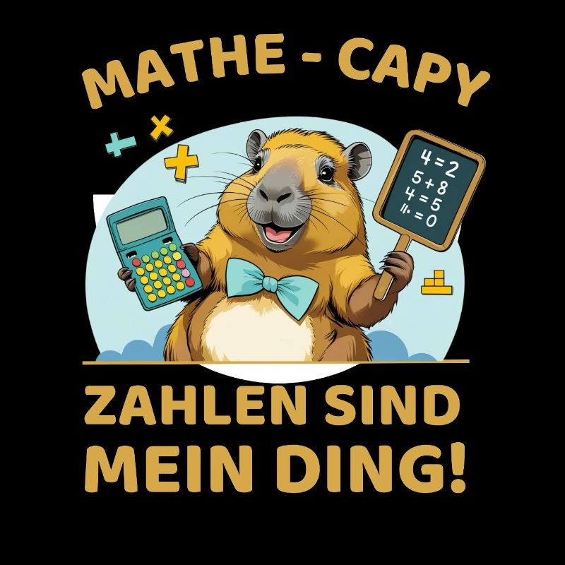 Math Capybara – Numbers are my thing!