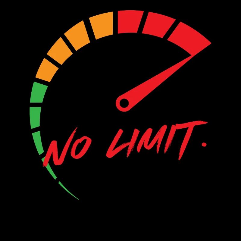 No limit: speed display