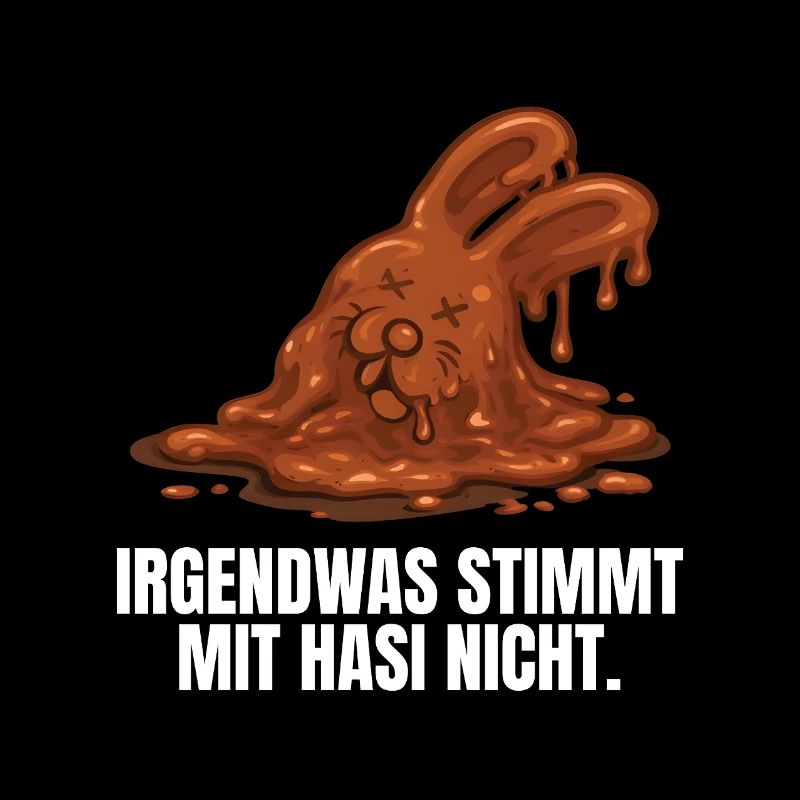 Pâques du lapin en chocolat
