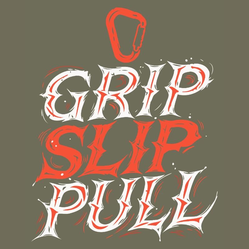 Grip Slip Pullover Dynamische Typografie