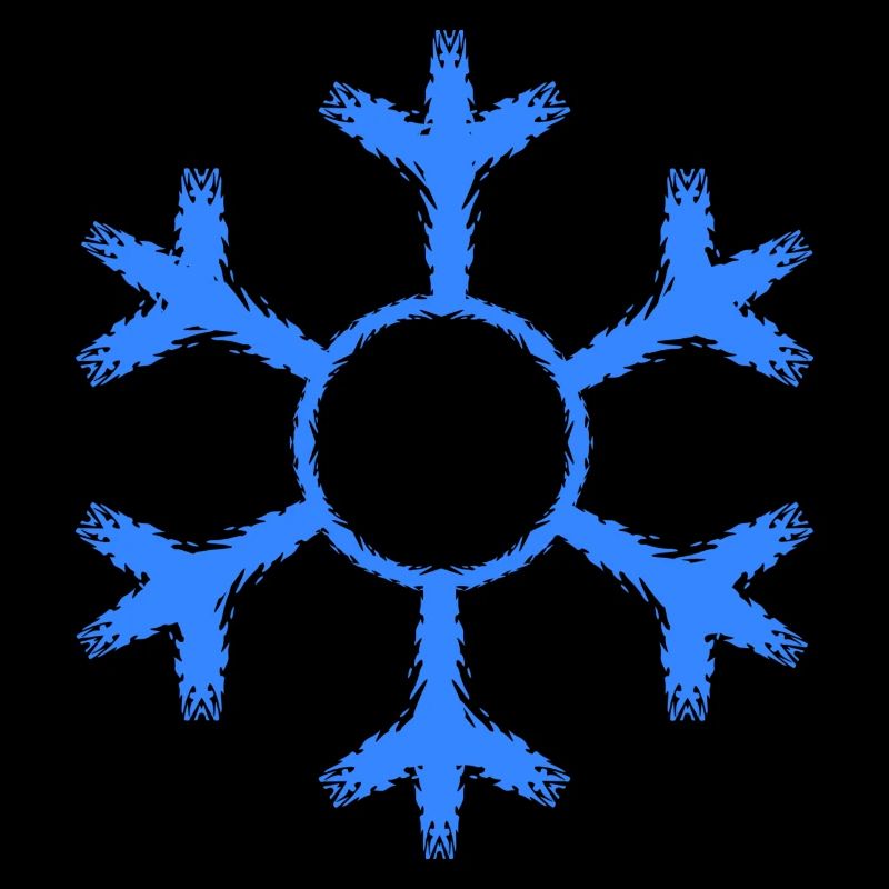 Snowflake winter cold cold