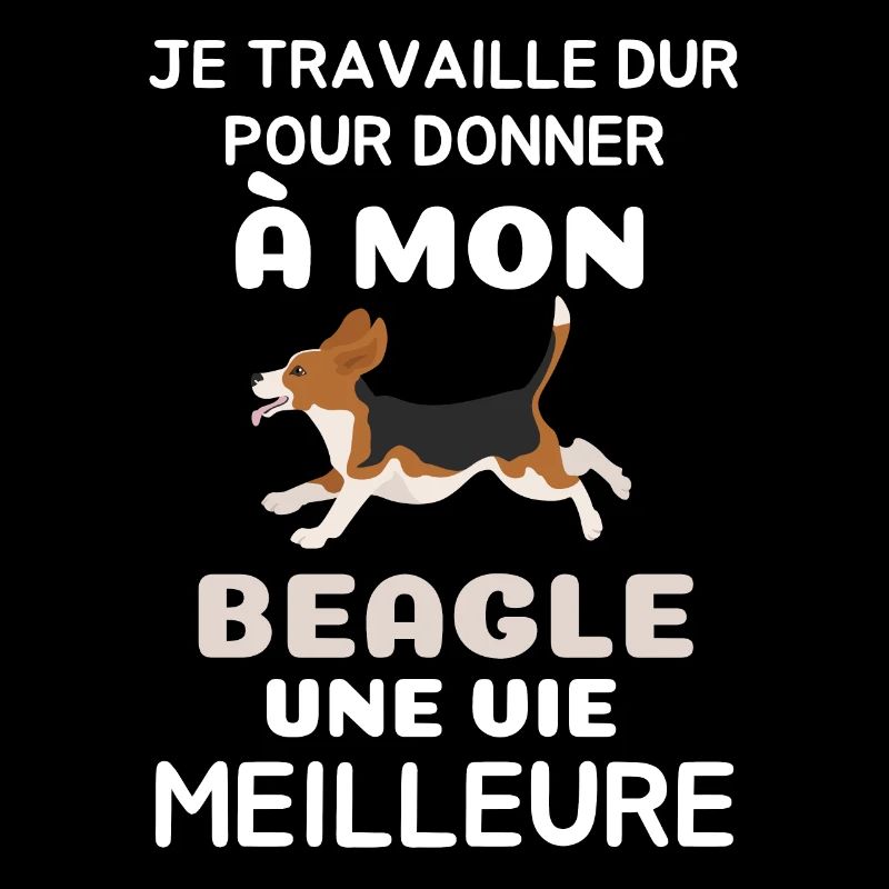 chien de race beagle