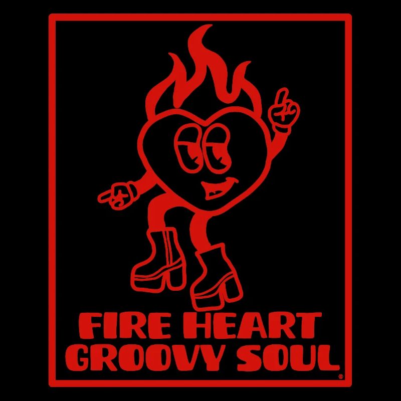 Fire heart Groovy soul