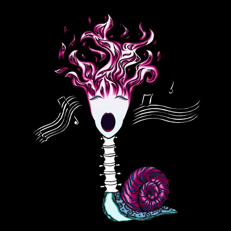 Flame songs backbone-snail